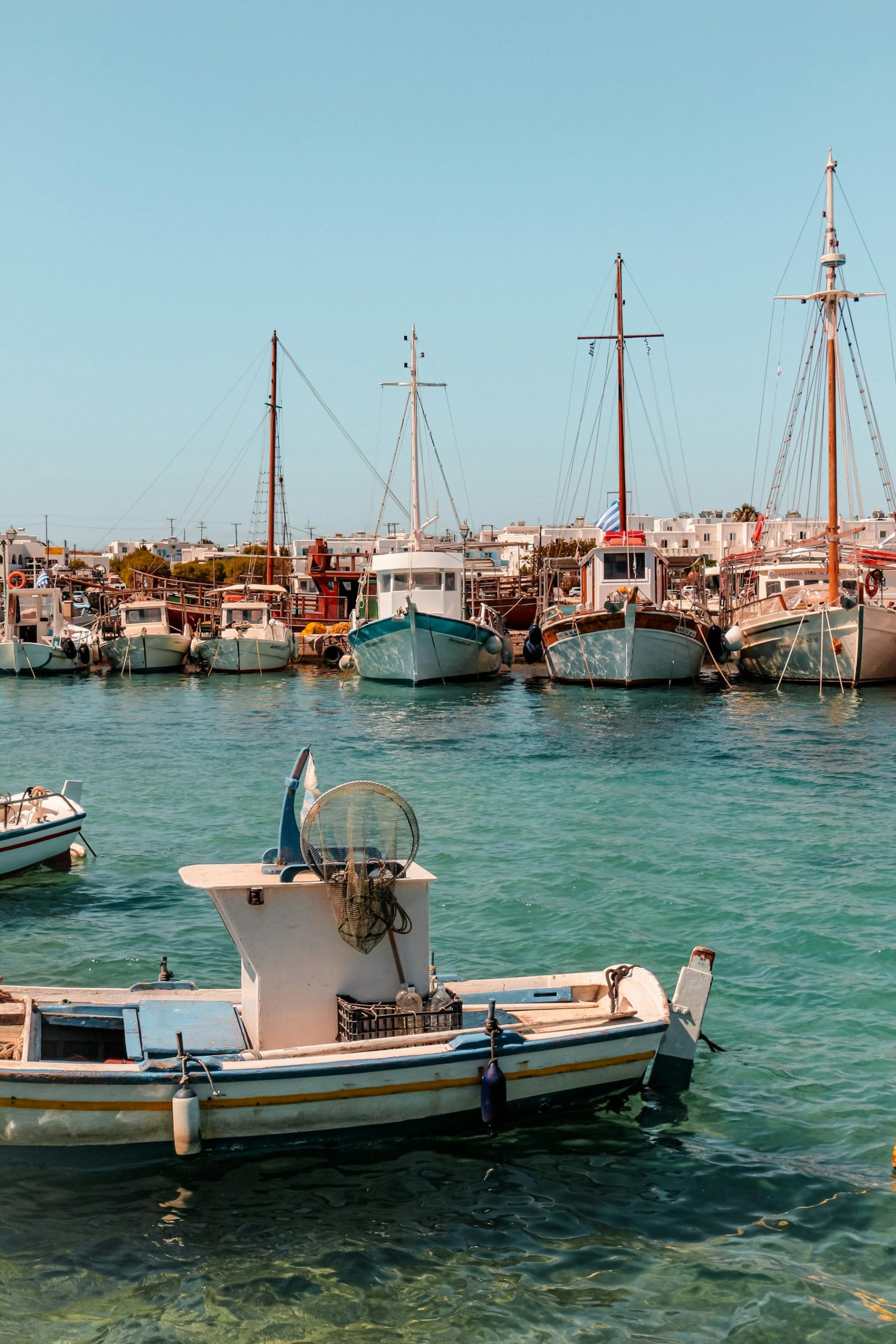 The old harbour at Naoussa
