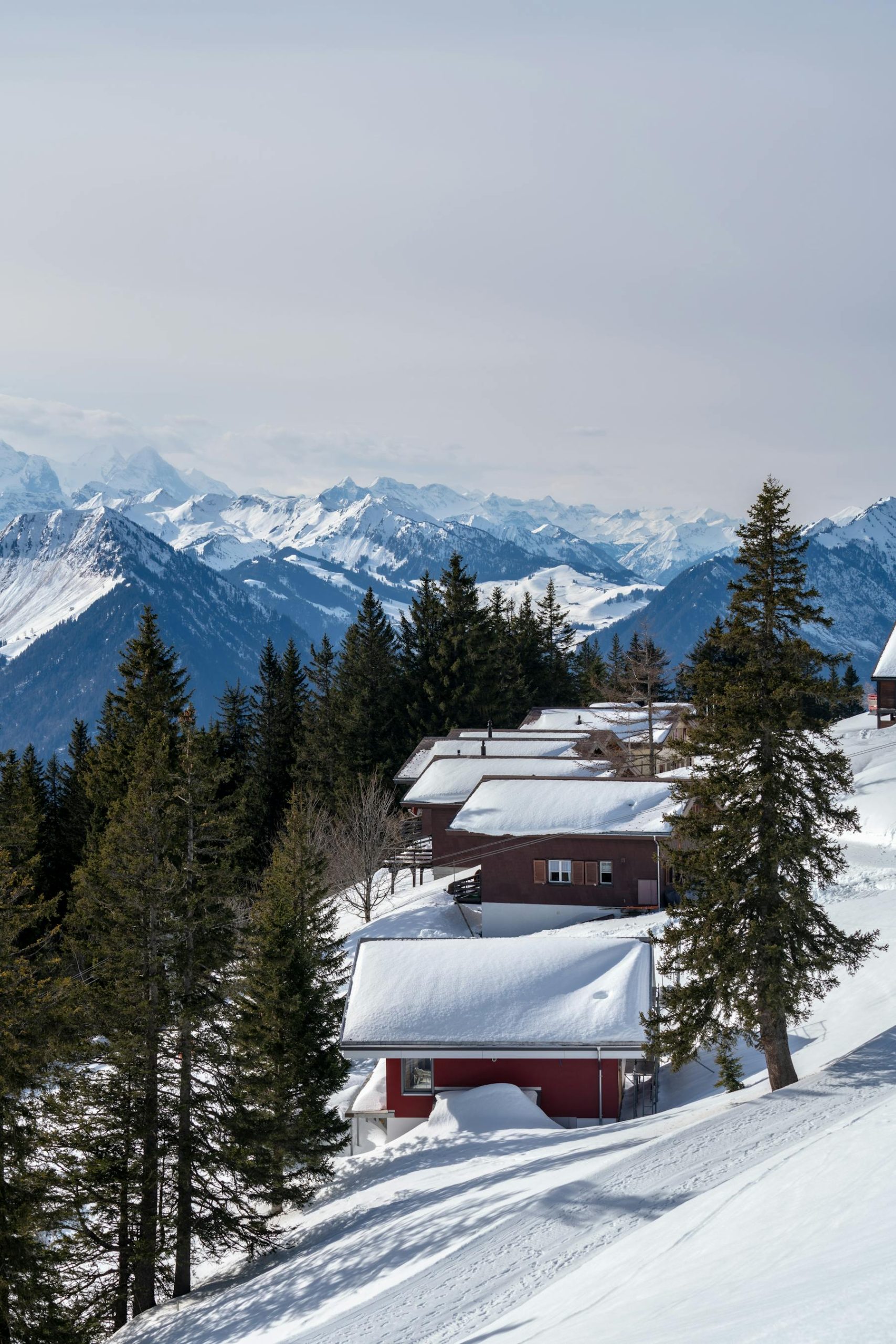 Above Verbier, looking down