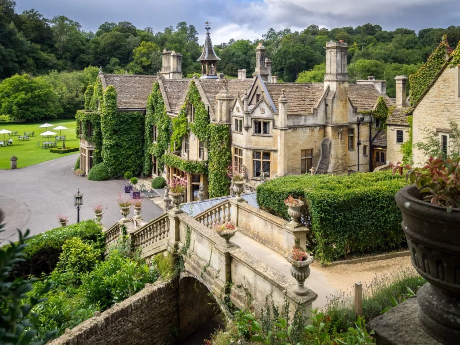 The house and grounds